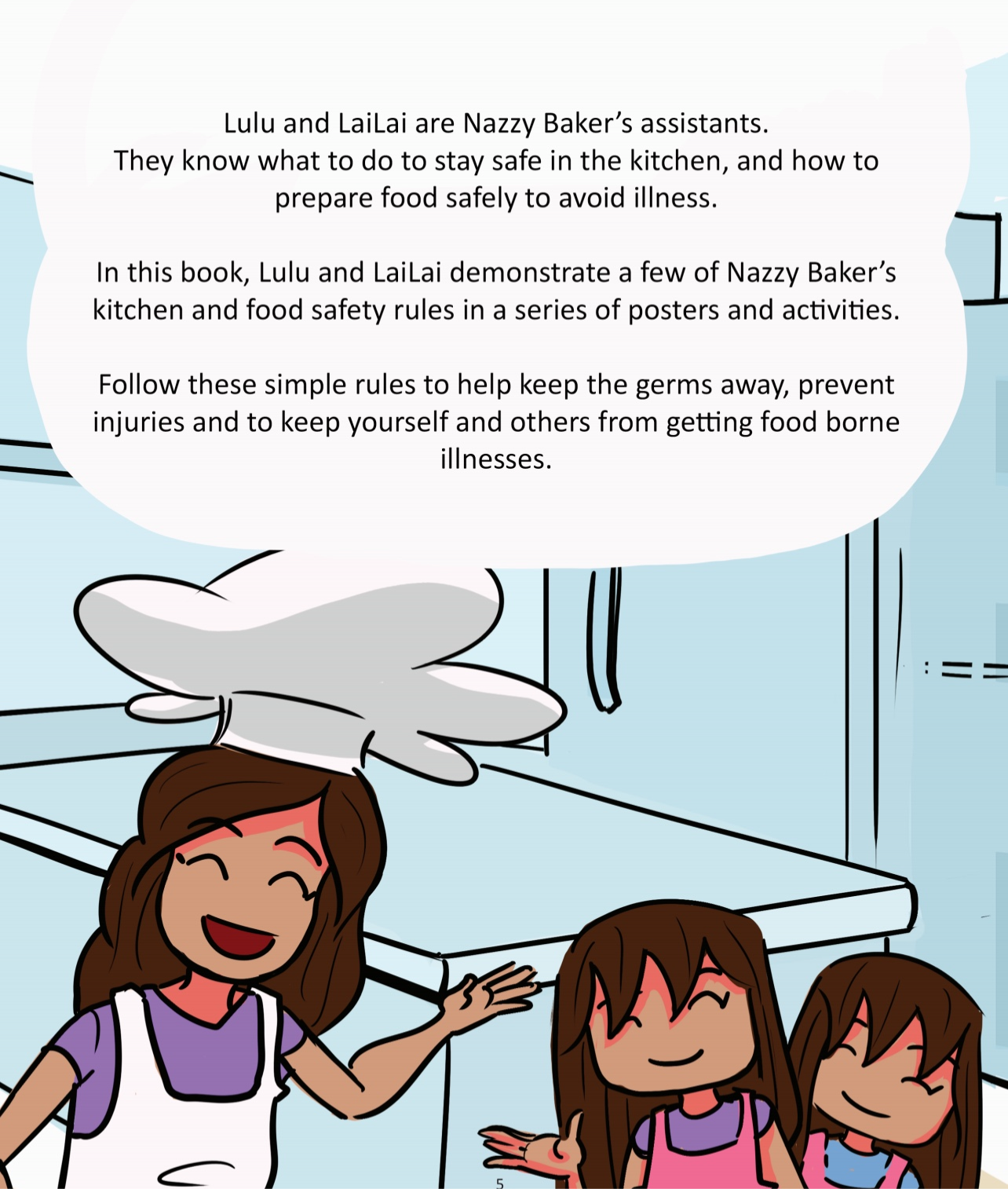 Nazzy Baker’s Kitchen and Food Safety Rules